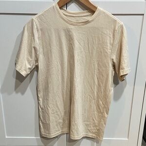 Wonder Nation Cream Short Sleeve Tee